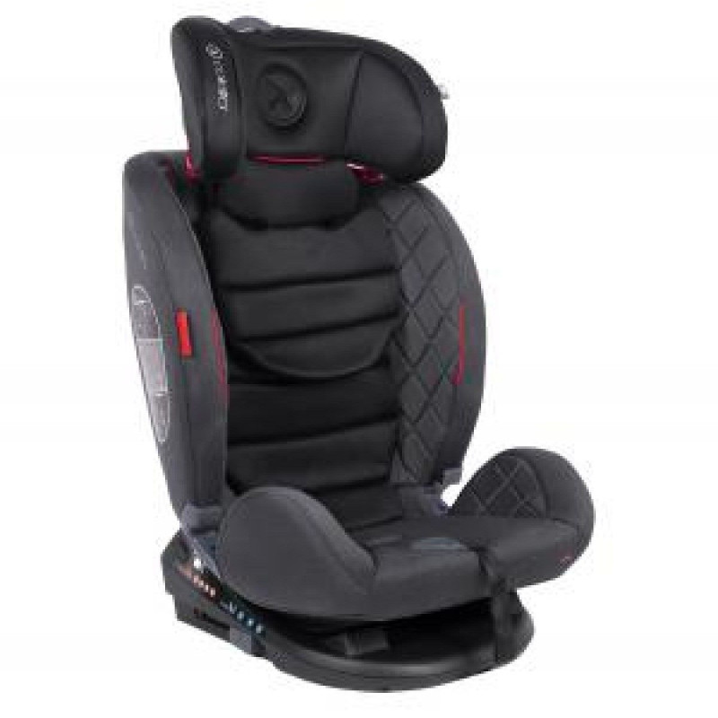 Автокрісло Coletto Cascade Izofix 0-36 9024-CCIs-13, black, чорний