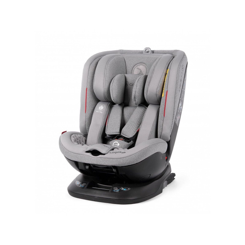 Автокрісло Coletto Logos Izofix 0-36 9024-CLIs-10, grey, сірий