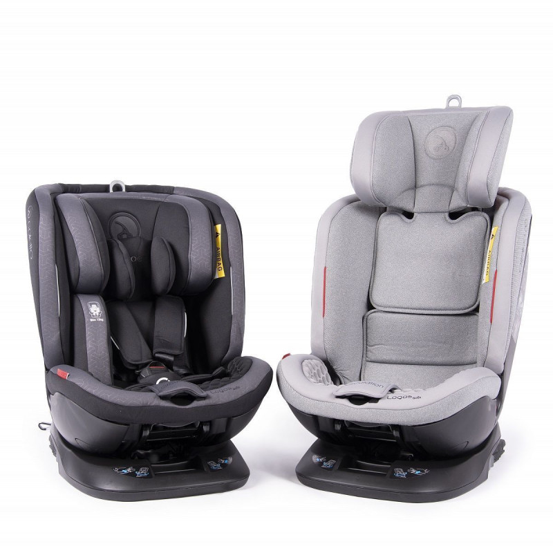 Автокрісло Coletto Logos Izofix 0-36 9024-CLIs-13, black, чорний