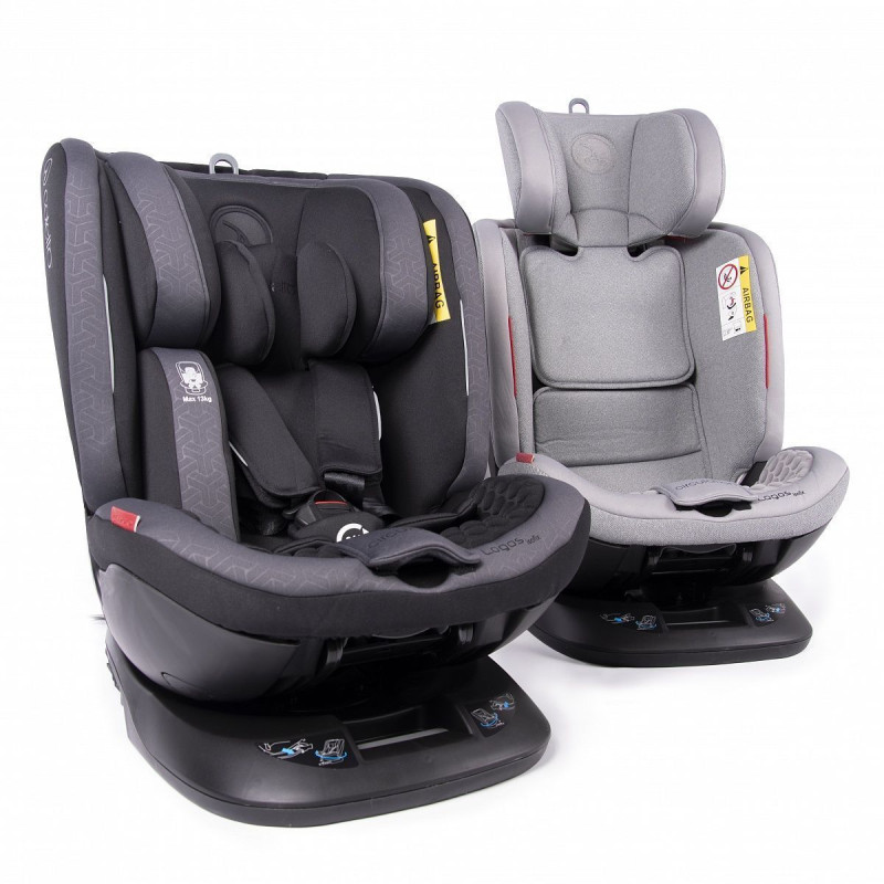 Автокрісло Coletto Logos Izofix 0-36 9024-CLIs-13, black, чорний