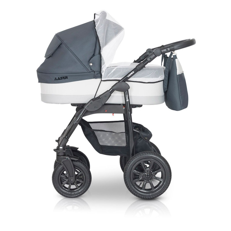 Коляска 2 в 1 Verdi Laser Black 03