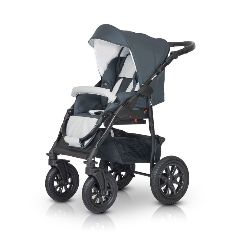 Коляска 2 в 1 Verdi Laser Black 05
