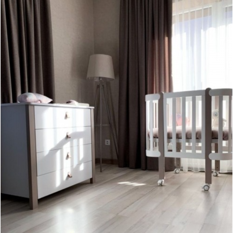 Комод Верес Монако 900+ капучино-білий