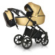 Коляска 2 в 1 Verdi Makan black 03 new gold