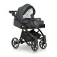 Коляска 2 в 1 Verdi Makan black 03 new gold
