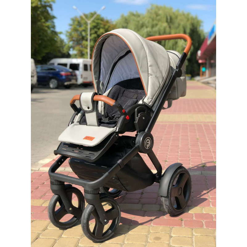 Коляска 2 в 1 Verdi Futuro 02 Stone grey