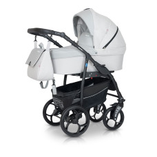 Коляска 3 в 1 Verdi Max Plus 9023-VMP-04, 04, сірий/білий