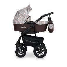 Коляска 3 в 1 Verdi Sonic 9023-VS-43, 43, коричневий