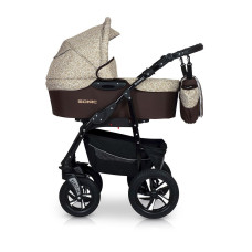 Коляска 3 в 1 Verdi Sonic 9023-VS-47, 47, беж/коричневий