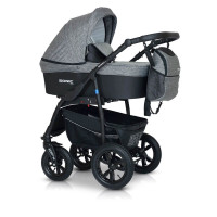 Коляска 3 в 1 Verdi Sonic Plus 9023-VSP-04, 04, сірий