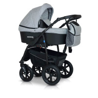 Коляска 3 в 1 Verdi Sonic Plus 9023-VSP-06, 06, сірий