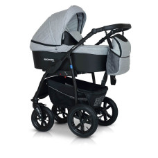 Коляска 3 в 1 Verdi Sonic Plus 9023-VSP-06, 06, сірий