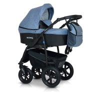 Коляска 3 в 1 Verdi Sonic Plus 9023-VSP-07, 07, блакитний