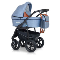 Коляска 3 в 1 Verdi Sonic Plus 9023-VSP-11, 11, блакитний