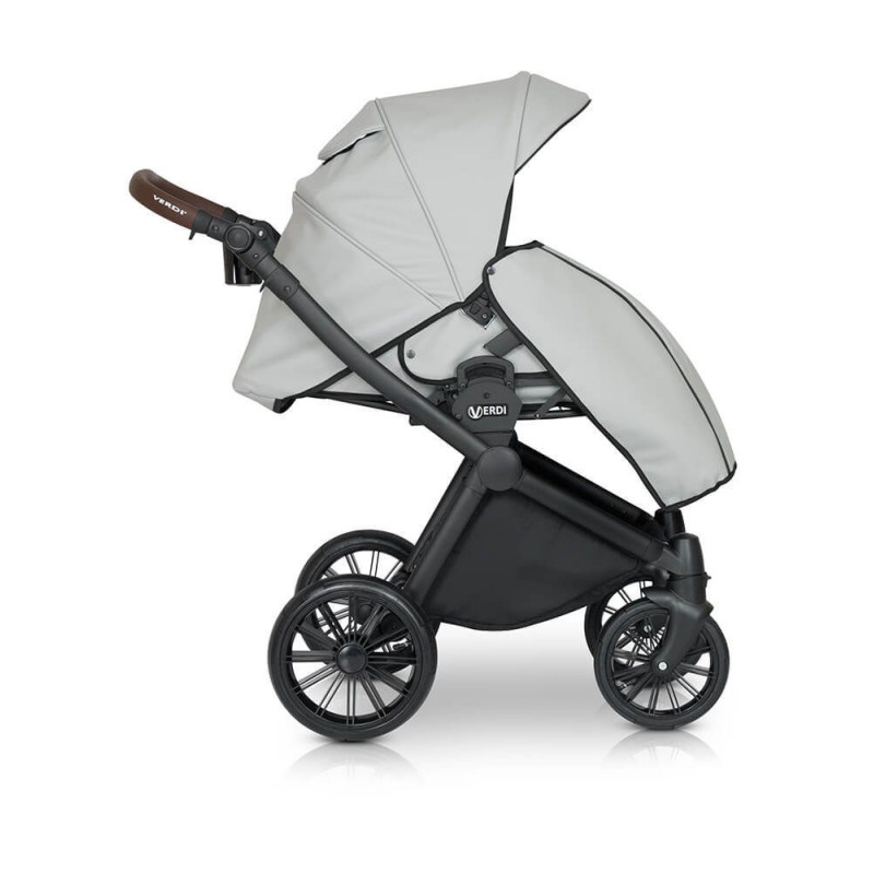 Коляска 3 в 1 Verdi Sonic Soft 9023-VSS-03, 03, коричневий