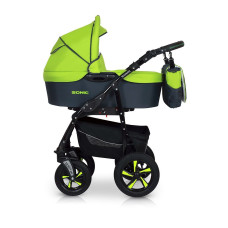 Коляска 3 в 1 Verdi Sonic 9023-VS-10, 10, салатовий