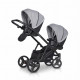 Коляска для двійні EasyGo 2 of Us 9023-EG2U-20, Pearl, сірий