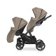 Коляска для двійні EasyGo 2 of Us 9023-EG2U-22, safari, бежевий
