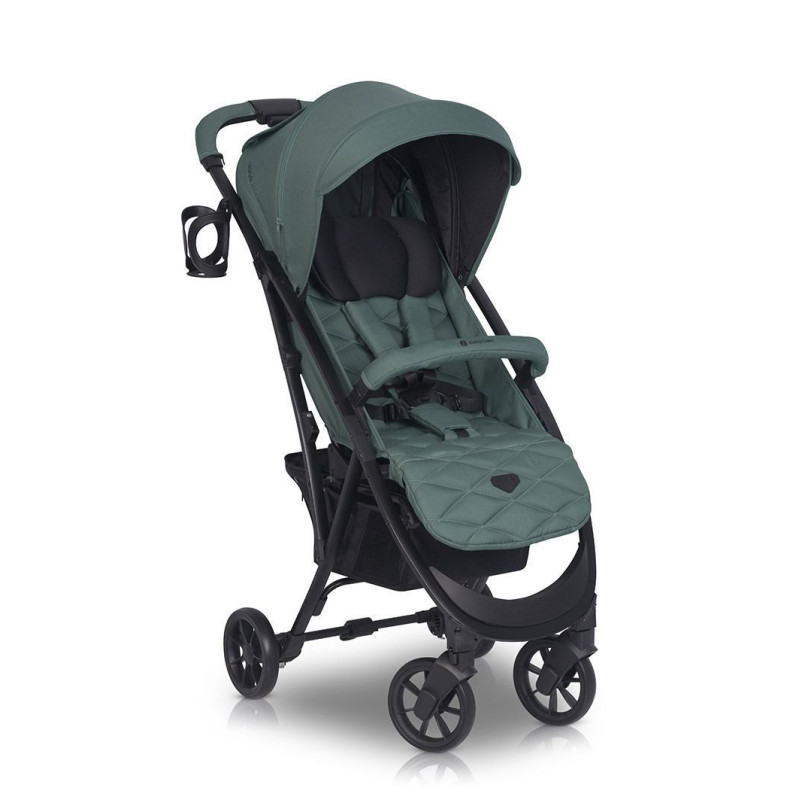 Коляска Euro-Cart Volt black edition 9023-ECVB-03, Mineral, бірюза