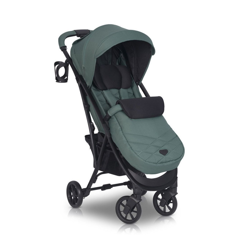 Коляска Euro-Cart Volt black edition 9023-ECVB-03, Mineral, бірюза