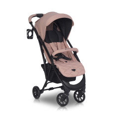 Коляска Euro-Cart Volt black edition 9023-ECVB-24, Langust, пудра