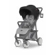 Коляска Euro-Cart Flex 9023-ECF-04, anthracite, чорний