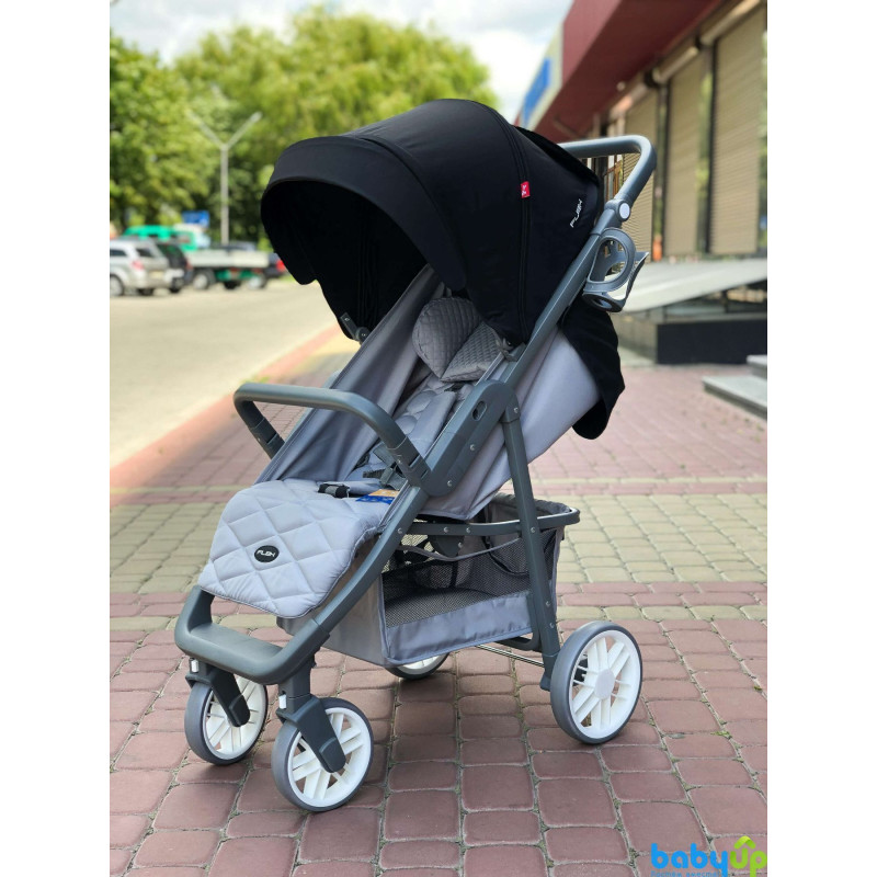 Коляска Euro-Cart Flex 9023-ECF-04, anthracite, чорний