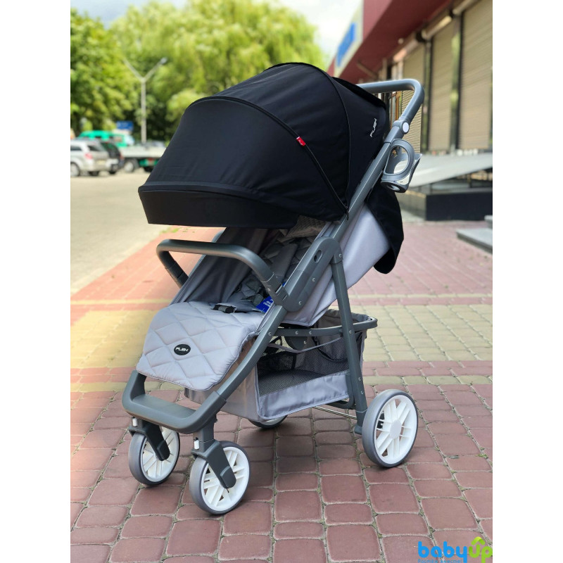 Коляска Euro-Cart Flex 9023-ECF-04, anthracite, чорний