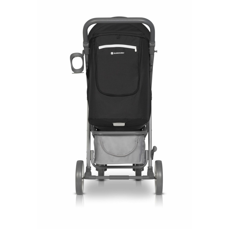 Коляска Euro-Cart Flex 9023-ECF-04, anthracite, чорний
