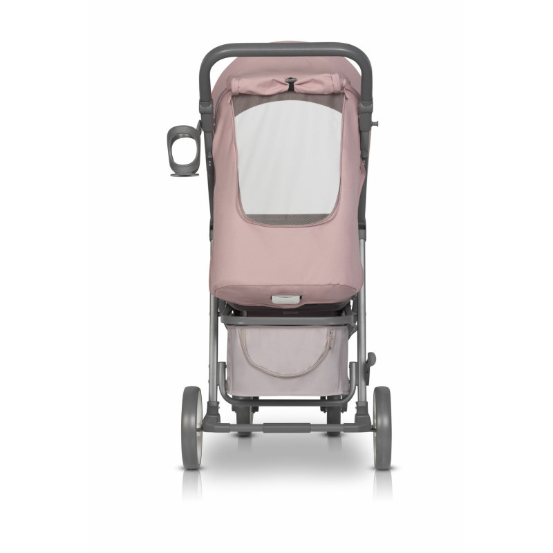 Коляска Euro-Cart Flex 9023-ECF-16, powder pink, рожевий