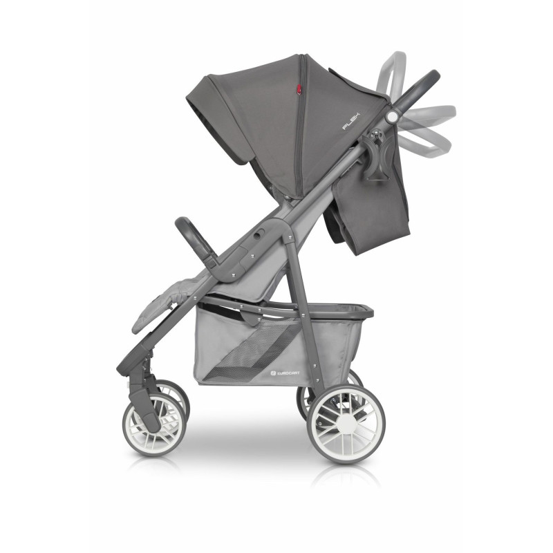 Коляска Euro-Cart Flex 9023-ECF-16, powder pink, рожевий