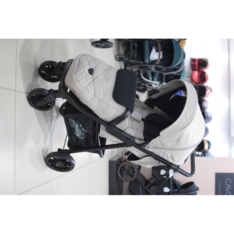 Коляска Euro-Cart Flex black edition 9023-ECFB-02, Fossil, бежевий