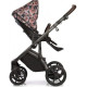 Коляска 2 в 1 Roan Bloom 9023-RB-25, Vintage flowers, чорний