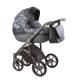 Коляска 2 в 1 Roan Esso 9023-RE-01, Blue Sequins, чорний/голубий