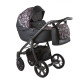 Коляска 2 в 1 Roan Bass Soft New 9023-RBSN-BS, Brown Sequins, коричневий