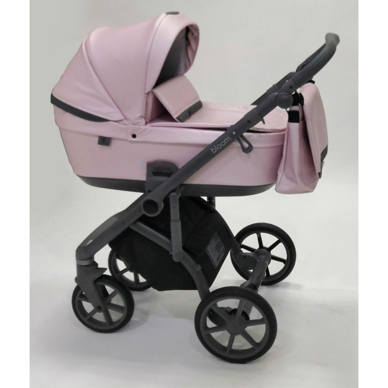 Коляска 2 в 1 Roan Bloom 9023-RB-18, Pink Pearl, рожевий