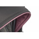 Коляска 2 в 1 Colibro Focus 9023-CF-08, lila, чорний/рожевий