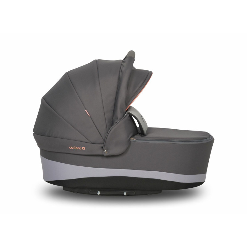Коляска 2 в 1 Colibro Focus 9023-CF-15, coral, сірий/оранжевий