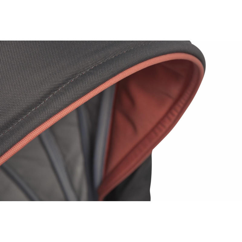 Коляска 2 в 1 Colibro Focus 9023-CF-15, coral, сірий/оранжевий