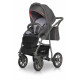 Коляска 2 в 1 Colibro Focus 9023-CF-15, coral, сірий/оранжевий