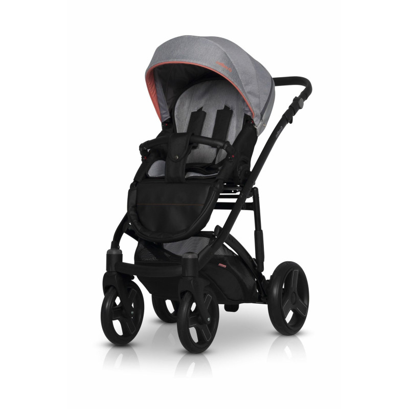 Коляска 2 в 1 Colibro Nesto 9023-CN-10, star, сірий