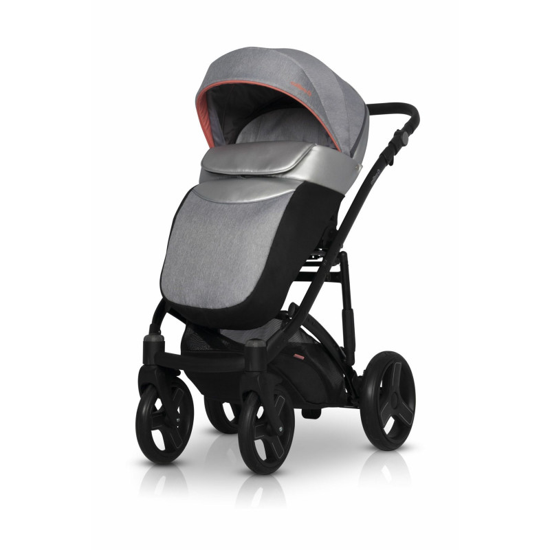 Коляска 2 в 1 Colibro Nesto 9023-CN-10, star, сірий