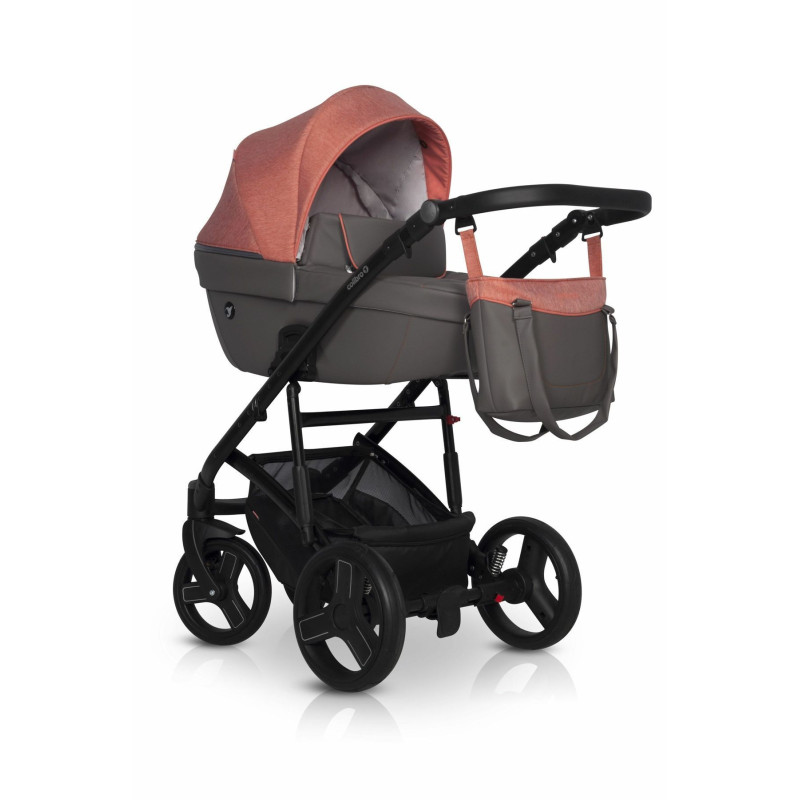 Коляска 2 в 1 Colibro Nesto 9023-CN-15, peach, кораловий