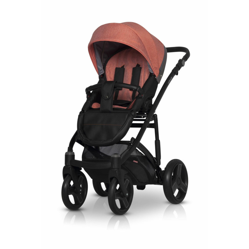 Коляска 2 в 1 Colibro Nesto 9023-CN-15, peach, кораловий