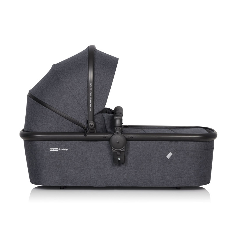 Коляска 2 в 1 Euro-Cart Crox 9023-ECC-01, Coal, графіт