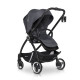 Коляска 2 в 1 Euro-Cart Crox 9023-ECC-01, Coal, графіт