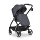 Коляска 2 в 1 Euro-Cart Crox 9023-ECC-01, Coal, графіт