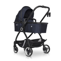 Коляска 2 в 1 Euro-Cart Crox 9023-ECC-02, Cosmic blue, синій
