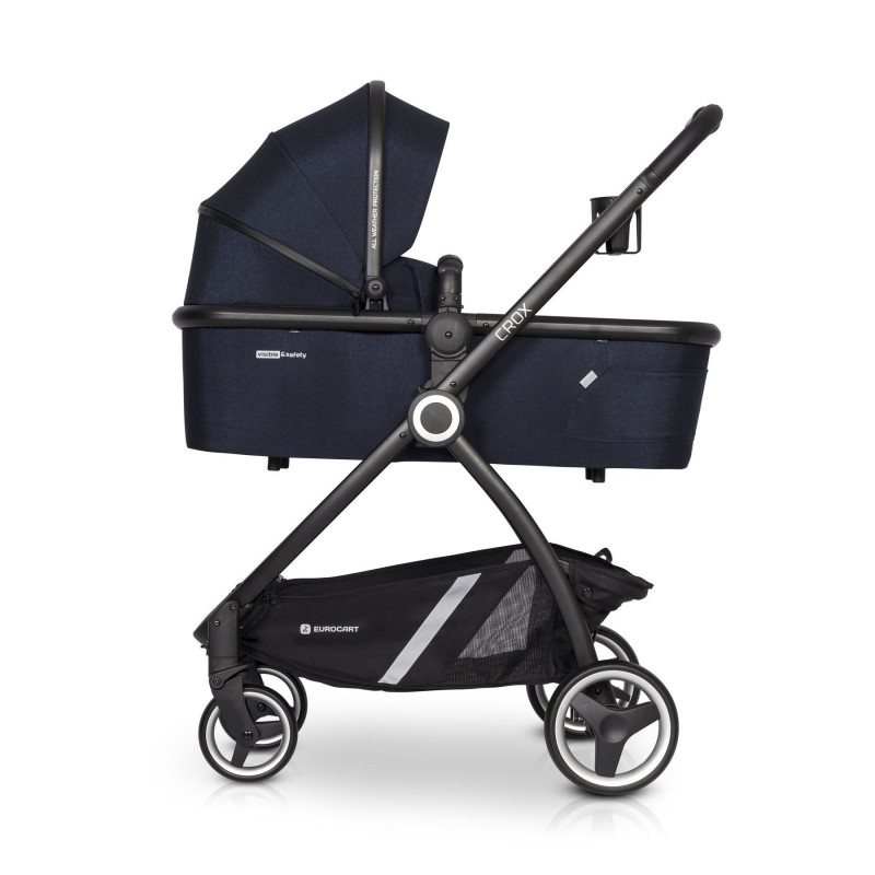 Коляска 2 в 1 Euro-Cart Crox 9023-ECC-02, Cosmic blue, синій