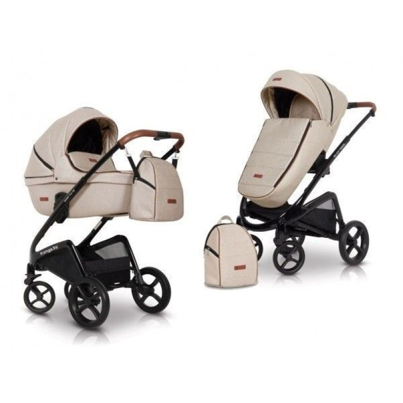 Коляска 2 в 1 Euro-Cart Express 9023-ECE-07, latte, бежевий